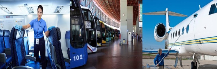 Limpieza de Transportes y Terminales de Pasajeros